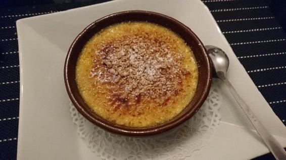 Crème brûlé à la vanille à la patate douce