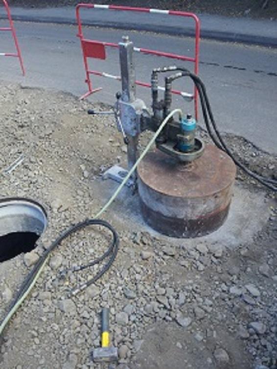 Carottage 90 cm de diamètre