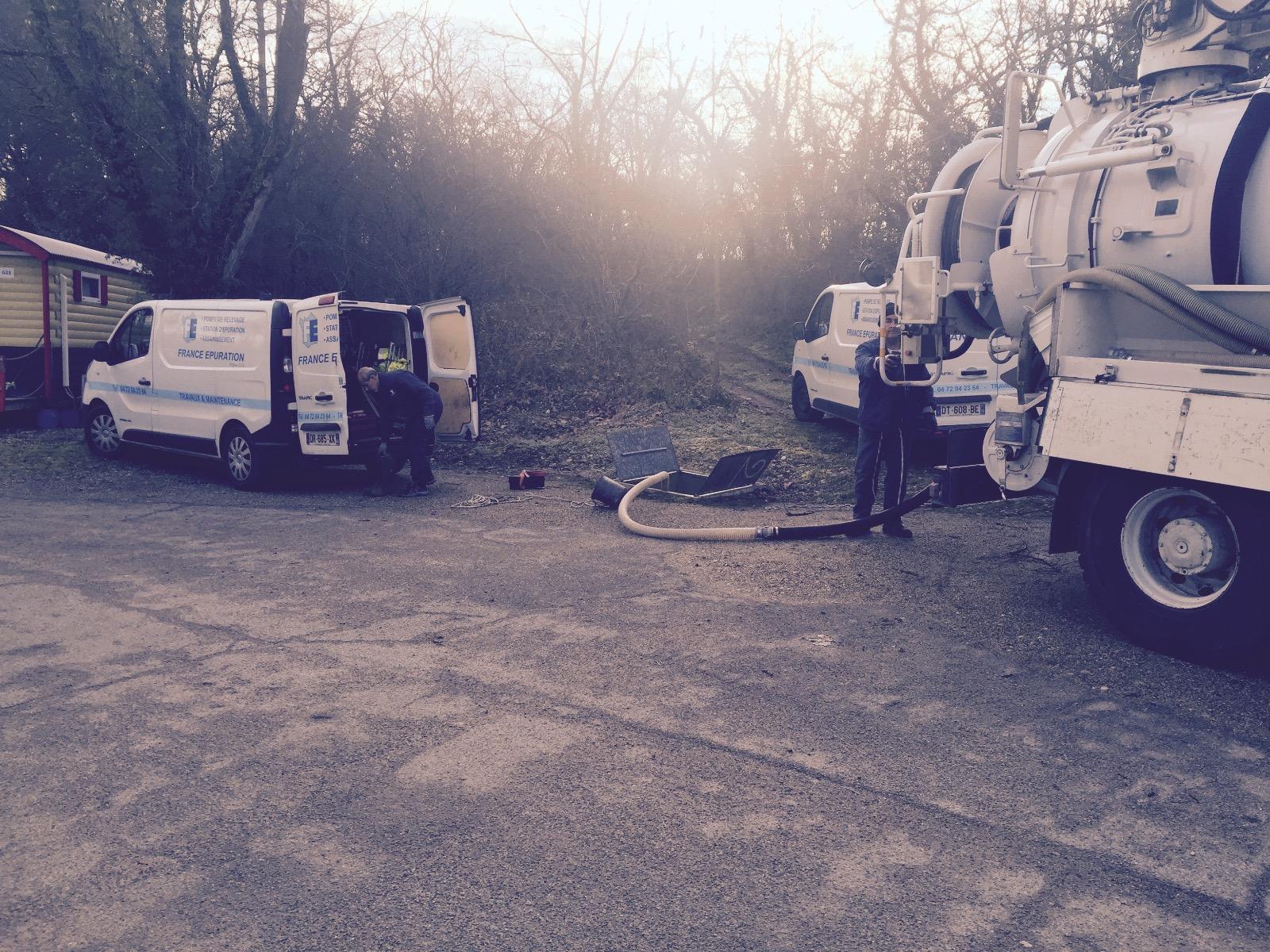 station de relevage lyon