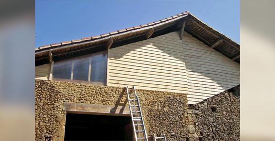 Charpentes à Estang - Après