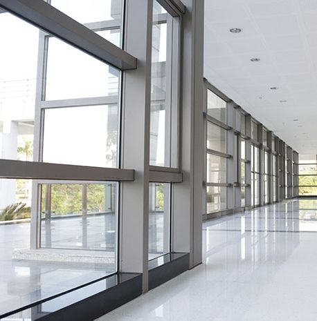 Castilla ventanas de corredor