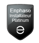 Installateur Platinum micro-onduleurs et batterie Enphase