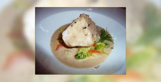 Dégustation de Poissons, Turbot à Penmarch