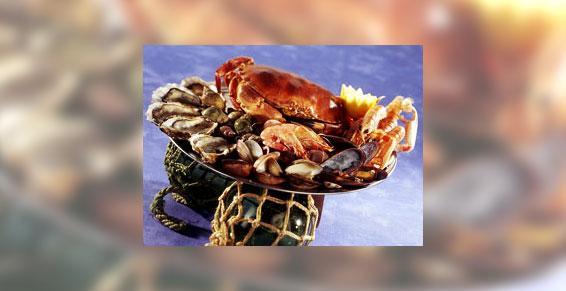 Plateau de fruit de mer à Penmarch