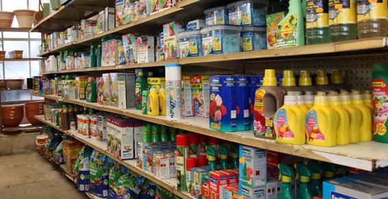 Un rayon entretien toujours fourni