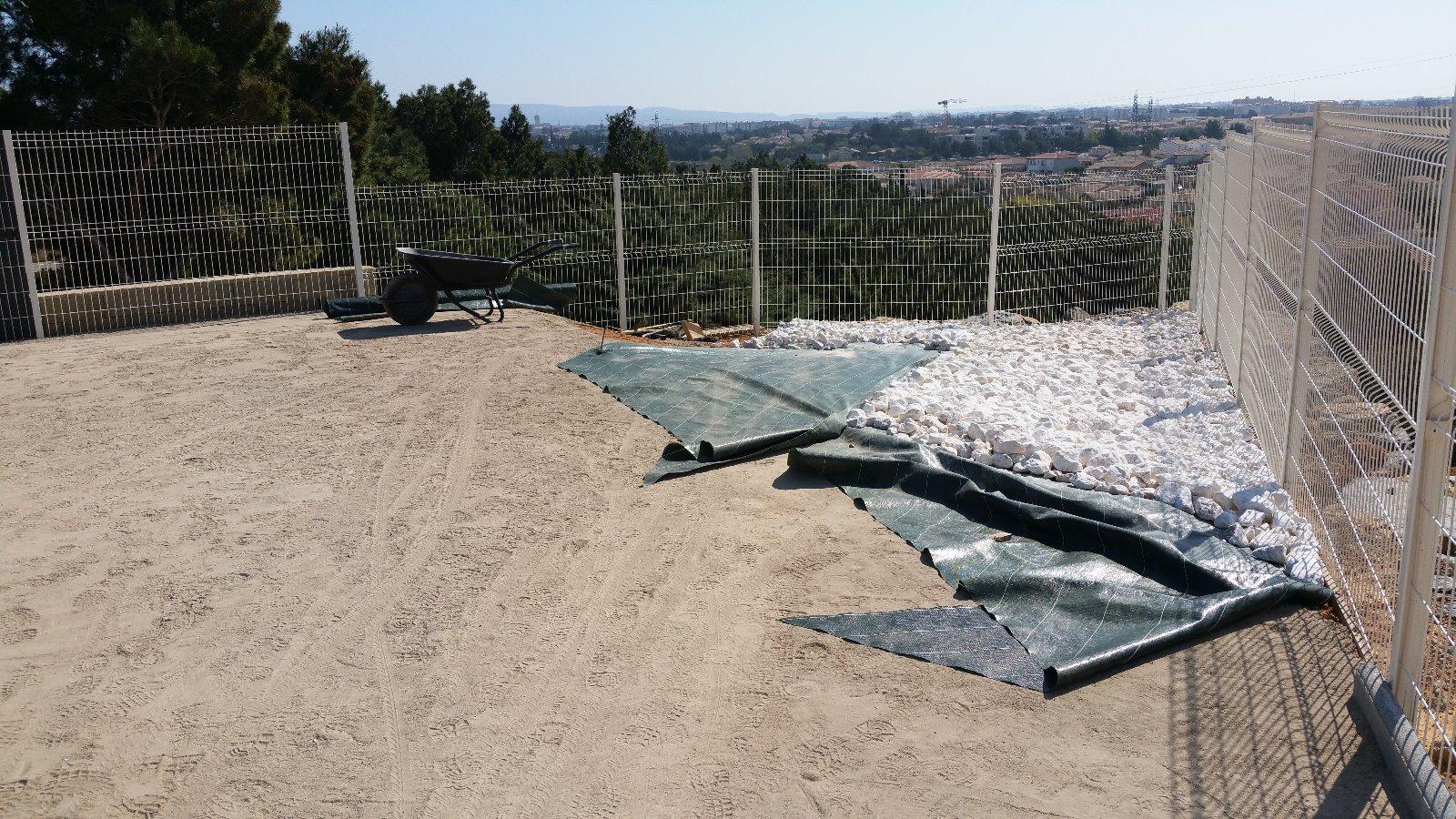 préparation du terrain