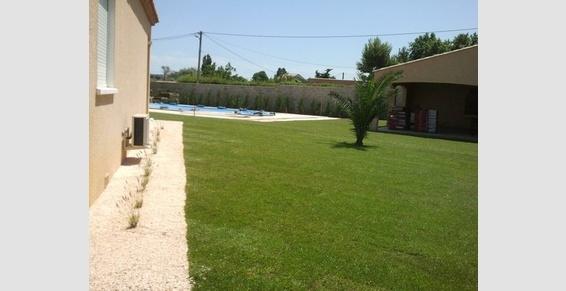 pose de gazon en plaque a st marcel