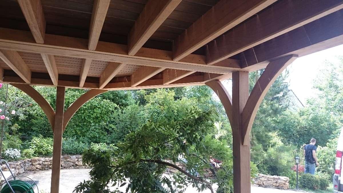 Terrasse en bois dans les Yvelines