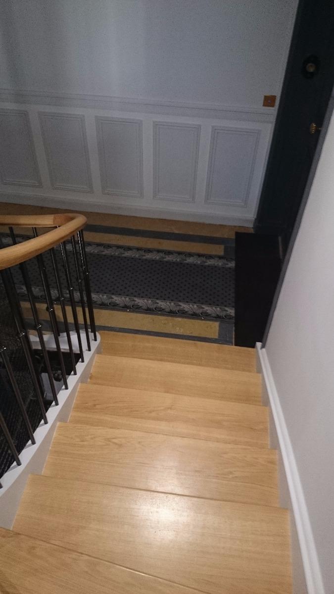 Paris escalier Chêne