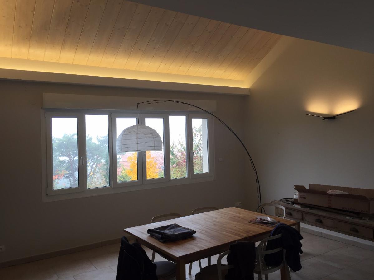 Eclairage indirect avec bandeau led 2