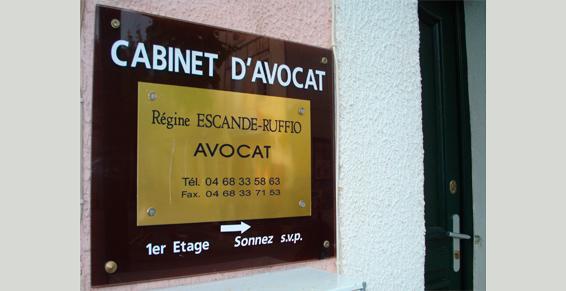 Me Régine Escande-Ruffio à Coursan - Avocats
