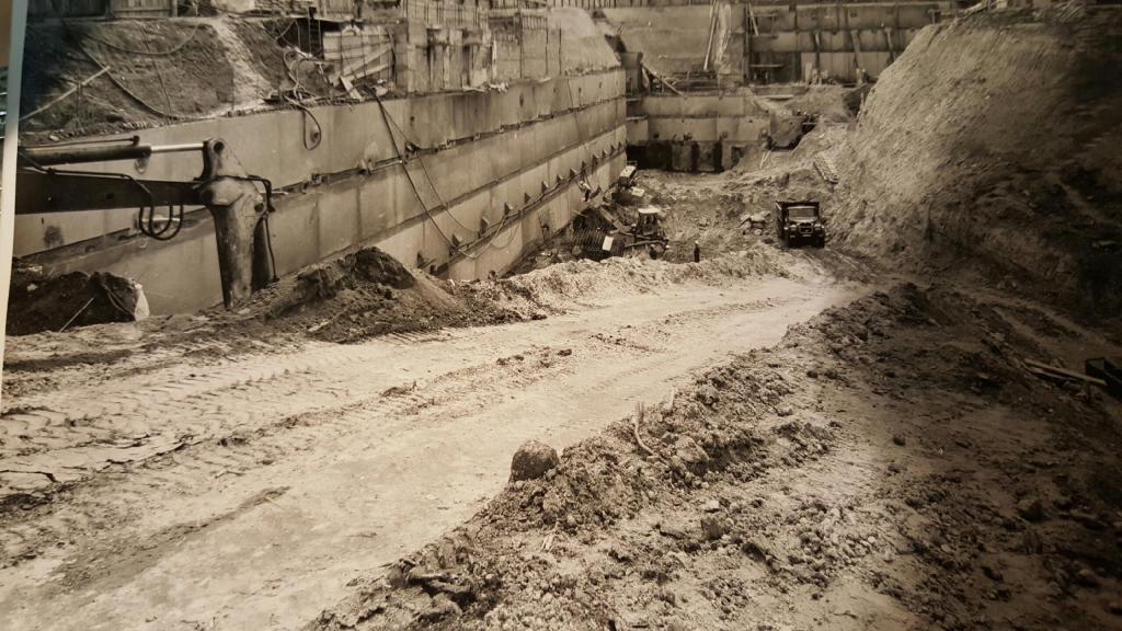 Chantier des Halles 1971