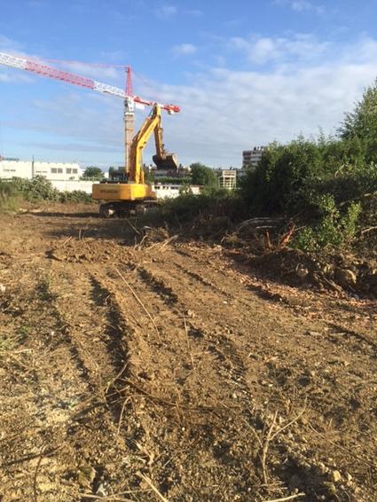 ETPL, travaux de terrassement à Paris 20