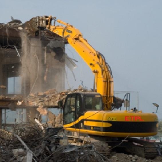 Démolition de bâtiment