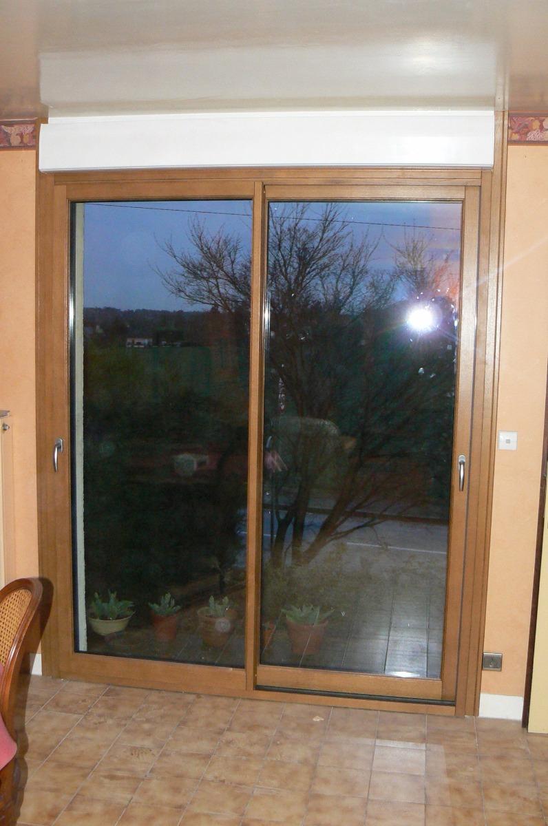 Porte fenêtre coulissante