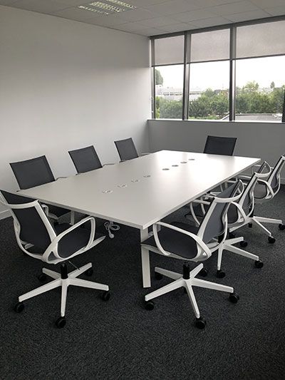 Aménagement de salle de réunion et de détente à Clermont-Ferrand