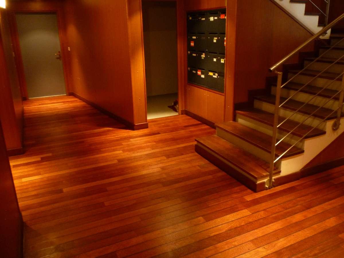 parquet pour hall d'immeuble