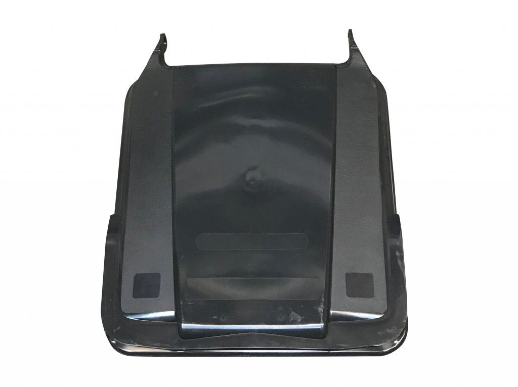 Lok á 240 ltr. tunnu - grátt