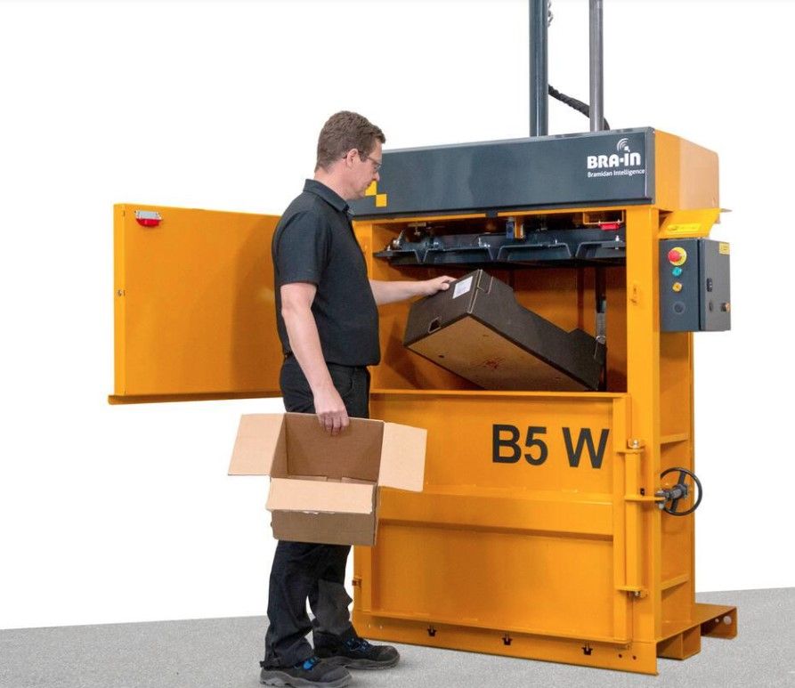 Bramidan Baler B5 Wide baggapressa