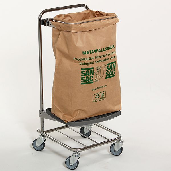 Bréfpoki fyrir matarleifar 45 ltr.