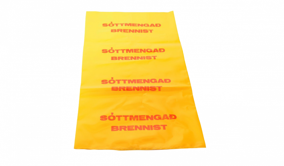 Litlir pokar fyrir sóttmengað