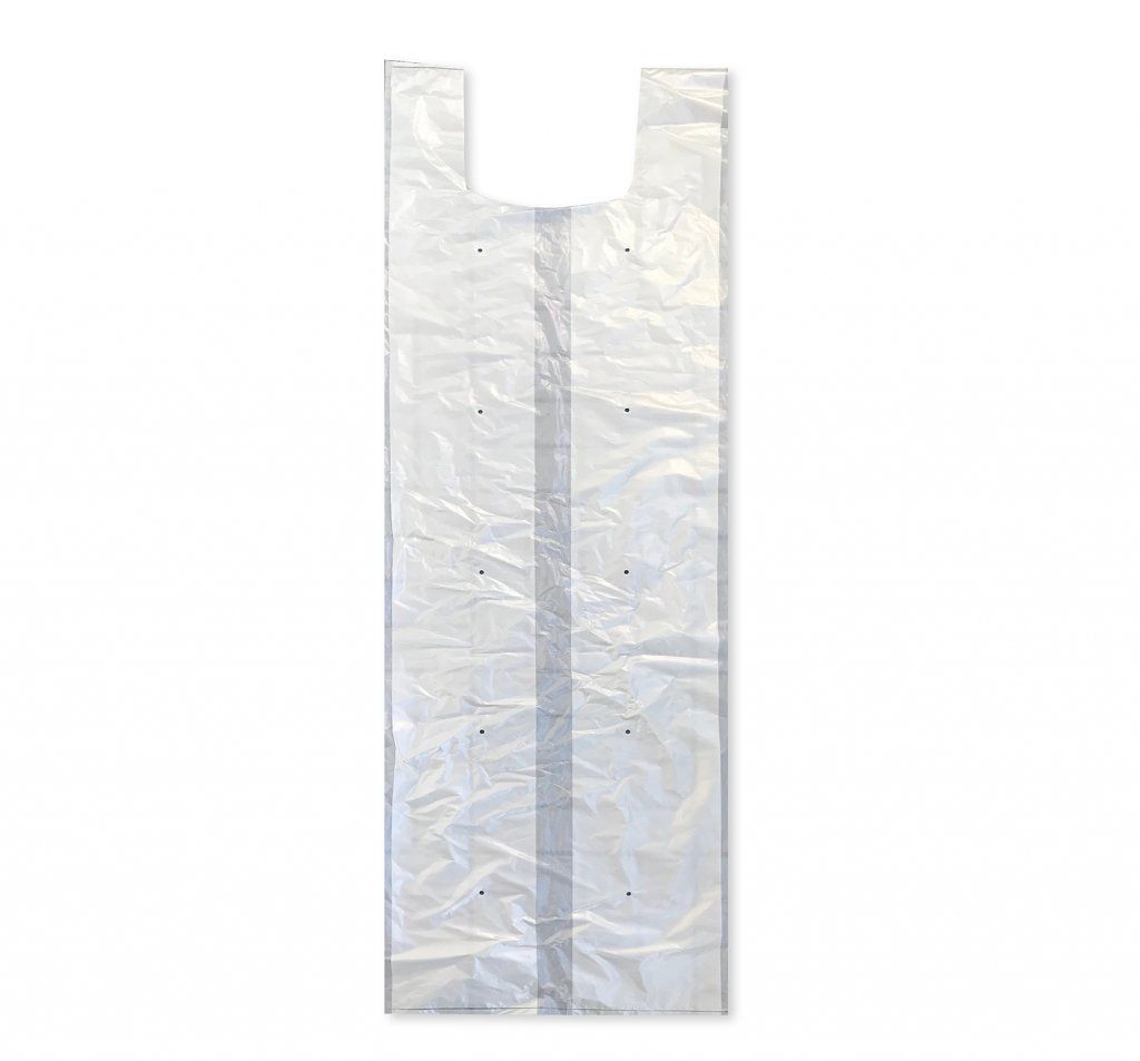 240ltr glærir plastpokar fyrir plastsöfnun