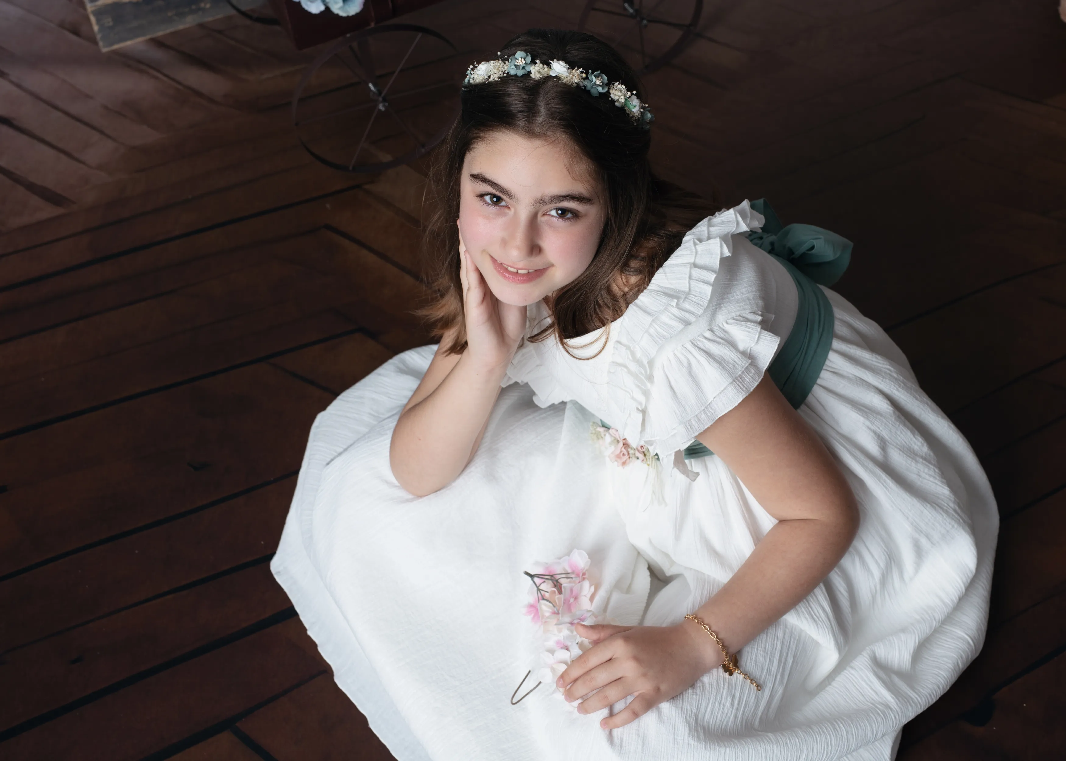 Sesiones de fotografía de primera comunión en Santander - Estudio Gema Retortillo