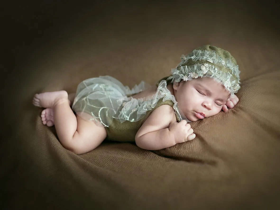 Sesiones de fotografía de newborn o recién nacido en Santander - Estudio Gema Retortillo