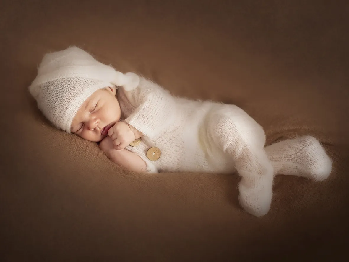 Sesiones de fotografía de newborn o recién nacido en Santander - Estudio Gema Retortillo