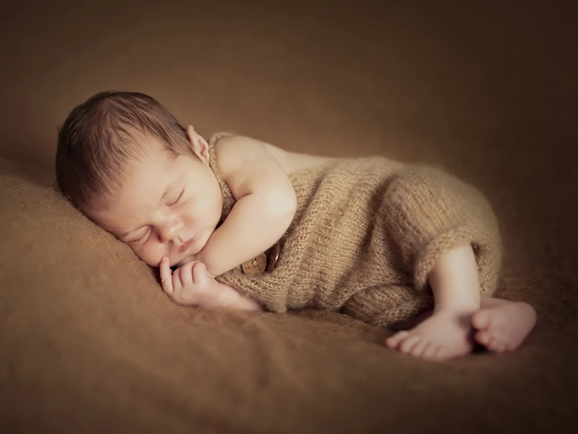 Sesiones de fotografía de newborn o recién nacido en Santander - Estudio Gema Retortillo