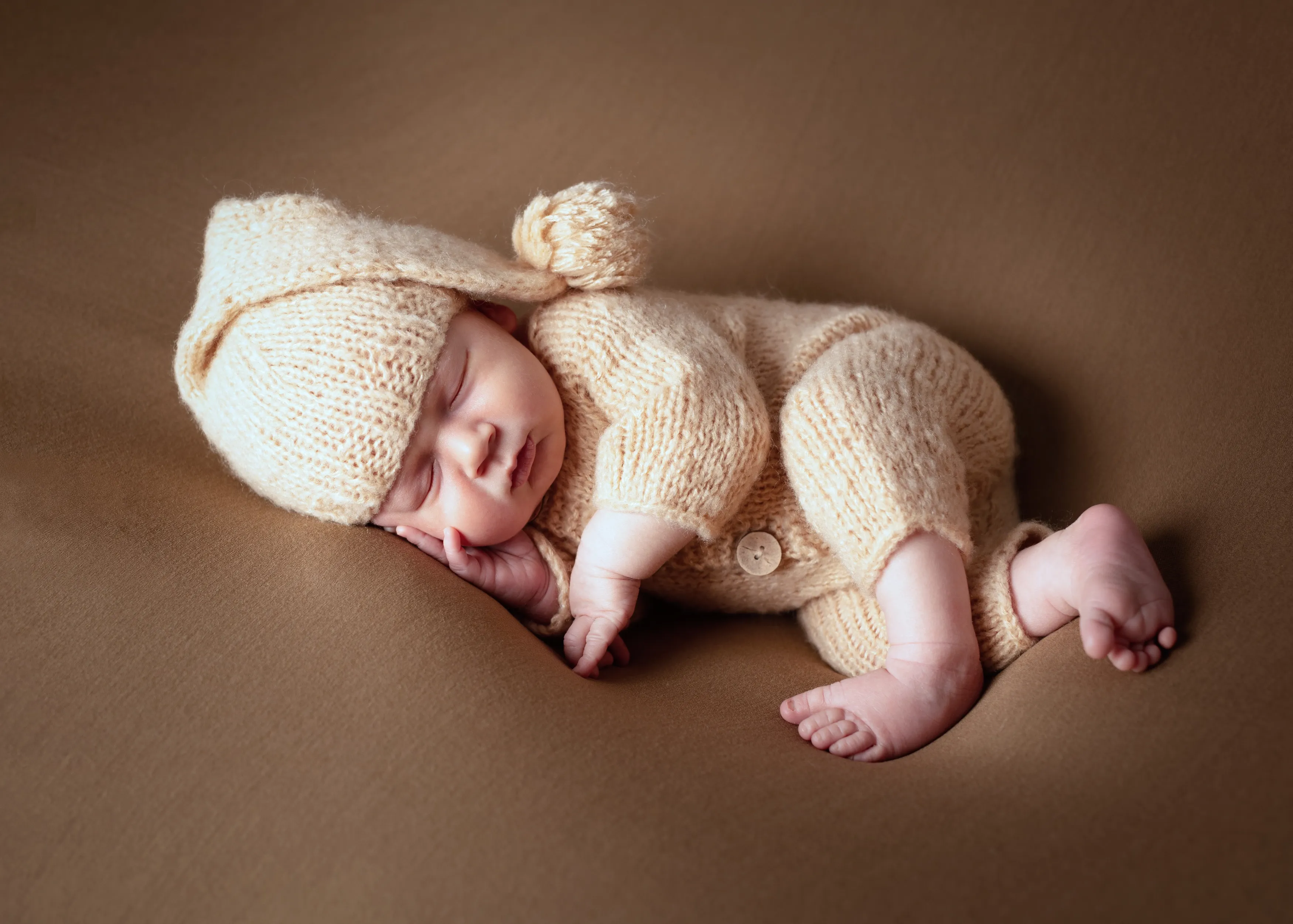 Sesiones de fotografía de newborn o recién nacido en Santander - Estudio Gema Retortillo