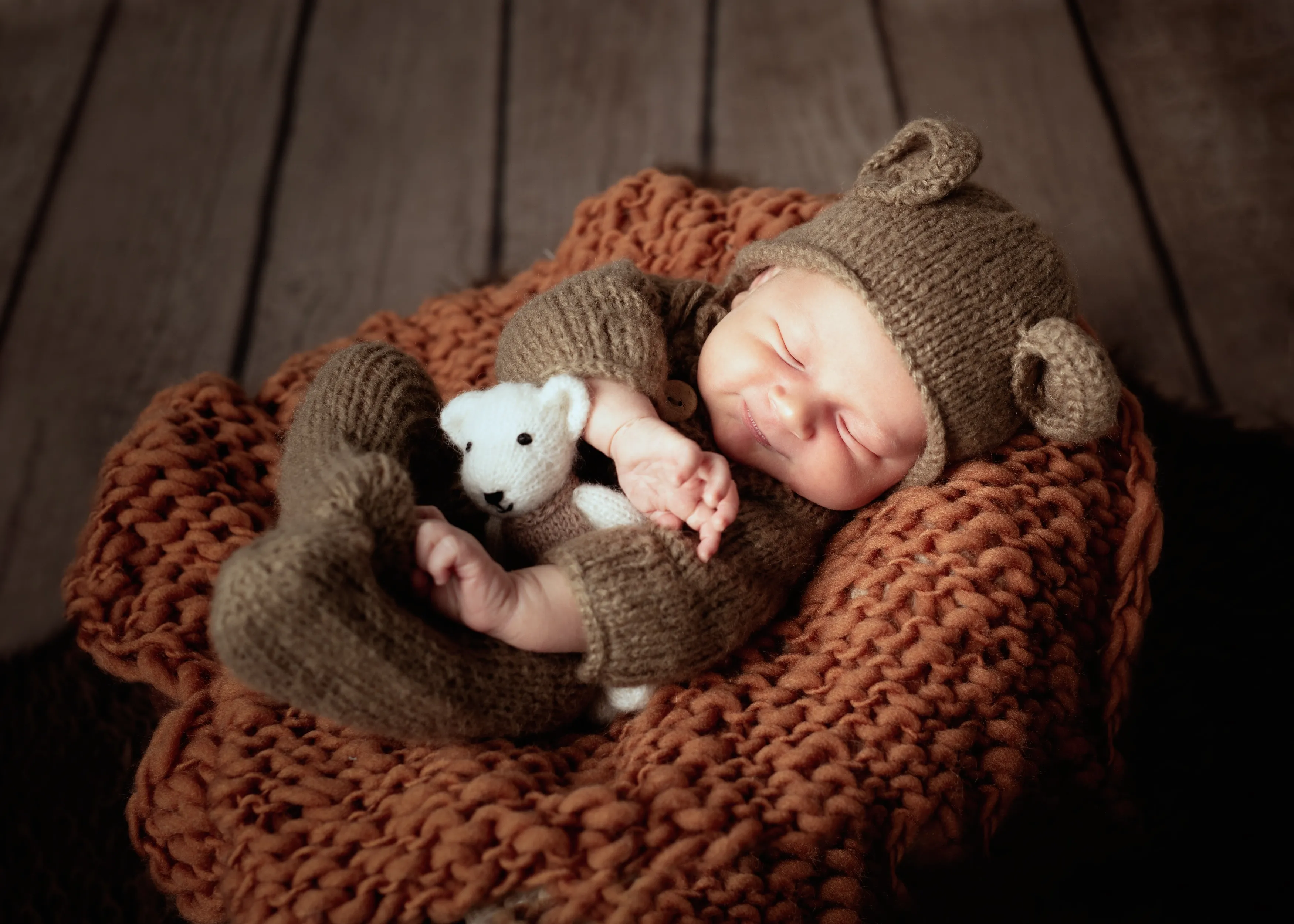 Sesiones de fotografía de newborn o recién nacido en Santander - Estudio Gema Retortillo
