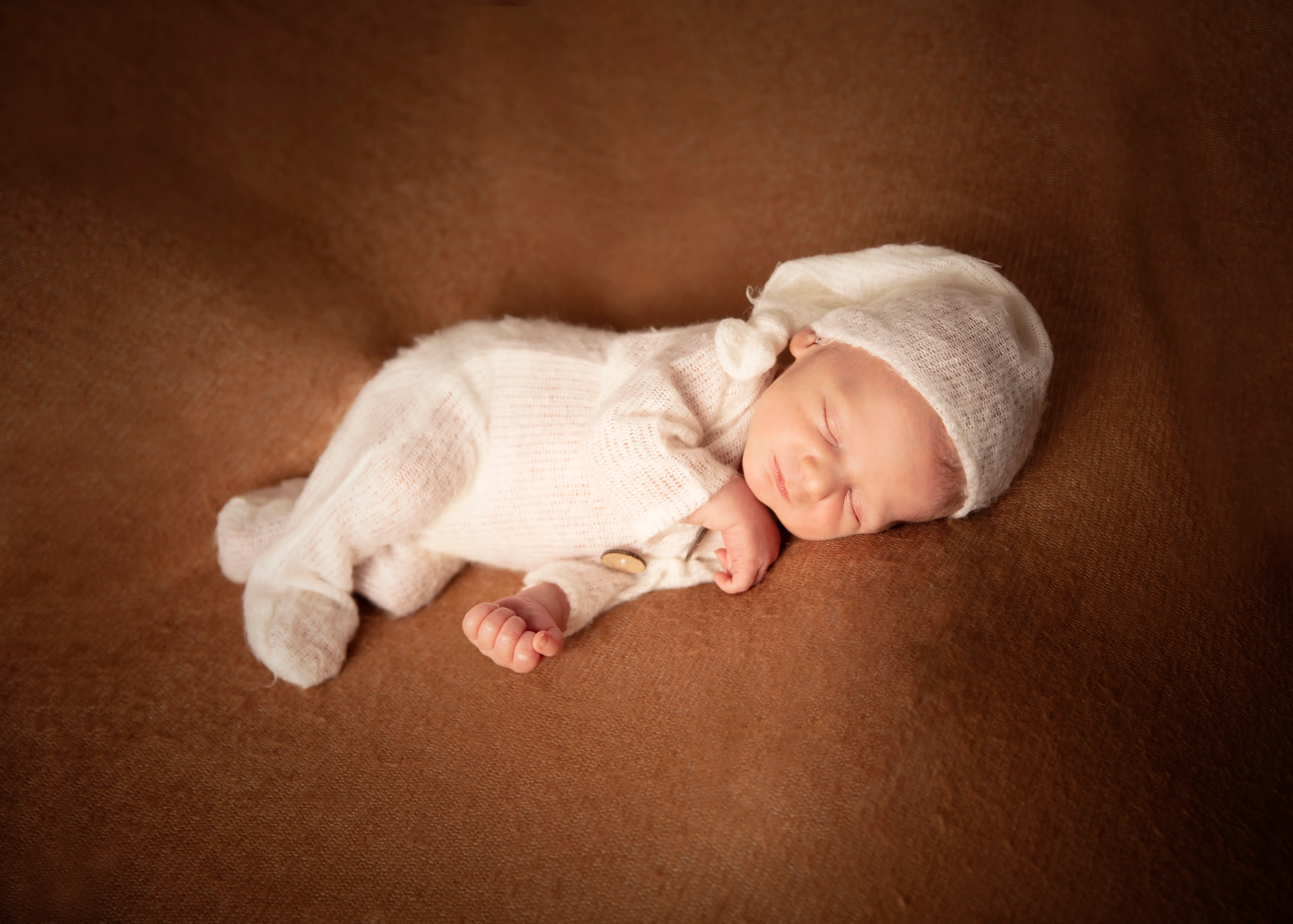 Sesiones de fotografía de newborn o recién nacido en Santander - Estudio Gema Retortillo