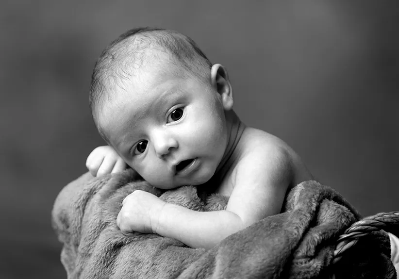 Sesiones de fotografía de newborn o recién nacido en Santander - Estudio Gema Retortillo