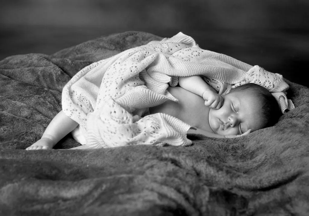 Sesiones de fotografía de newborn o recién nacido en Santander - Estudio Gema Retortillo