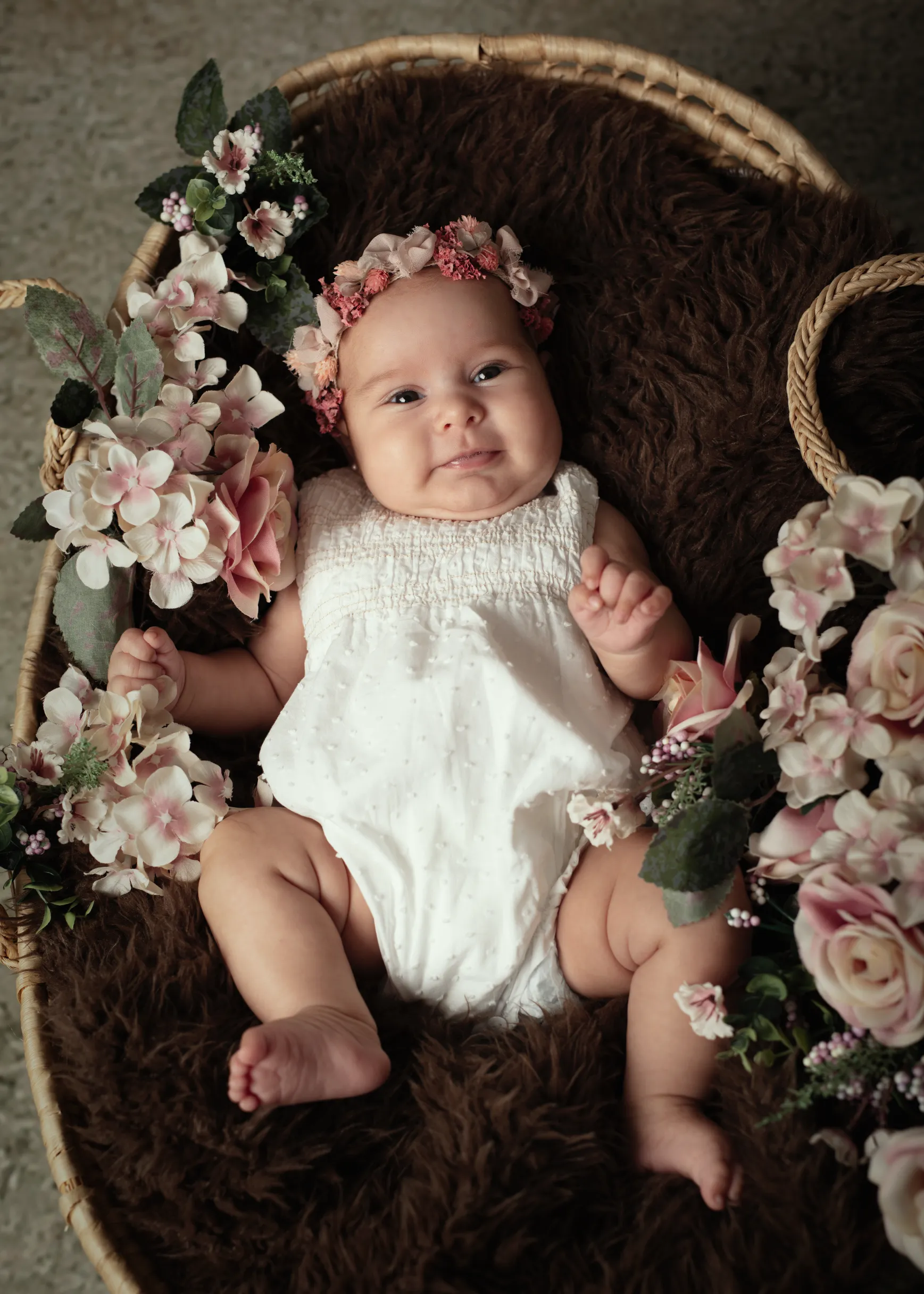 Sesiones de fotografía de newborn o recién nacido en Santander - Estudio Gema Retortillo