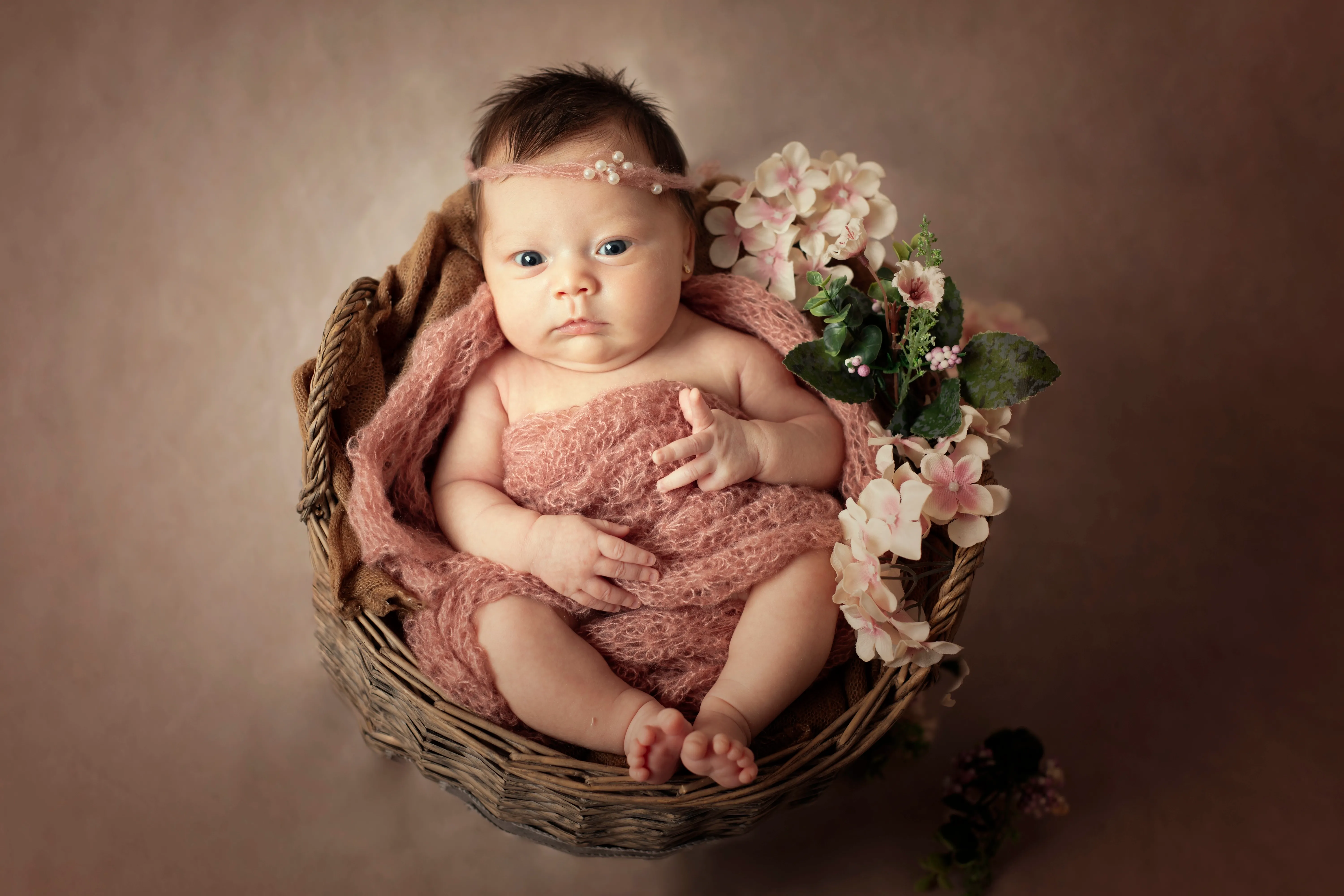 Sesiones de fotografía de newborn o recién nacido en Santander - Estudio Gema Retortillo