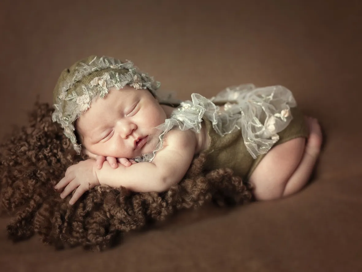 Sesiones de fotografía de newborn o recién nacido en Santander - Estudio Gema Retortillo