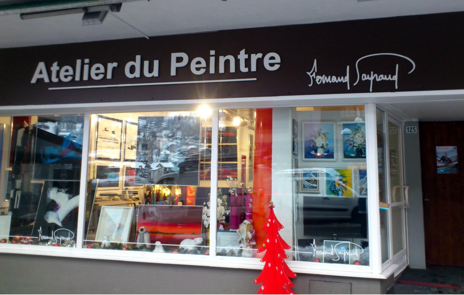 Fond alu dibond texte blanc