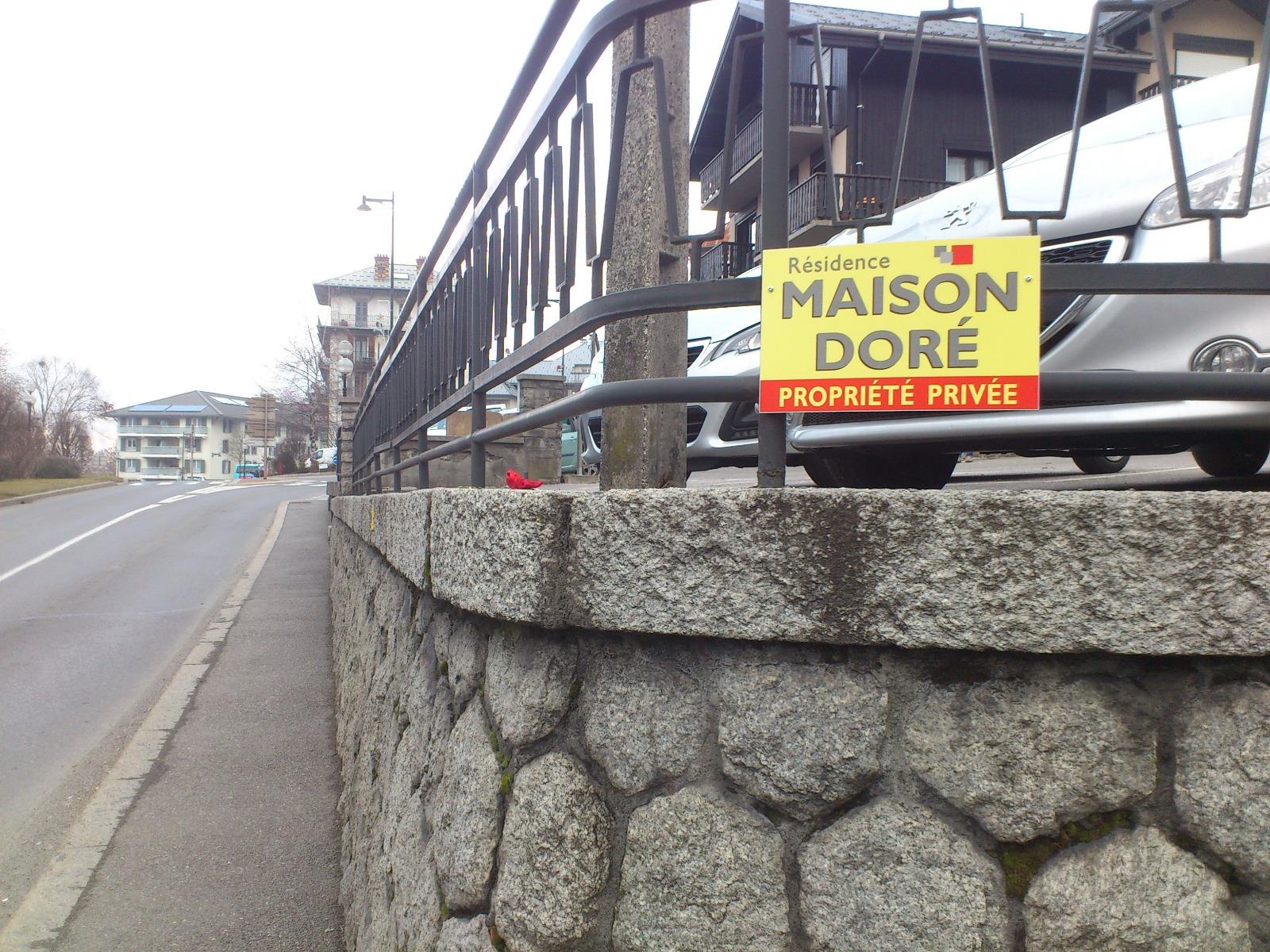 Signalisation Le Fayet