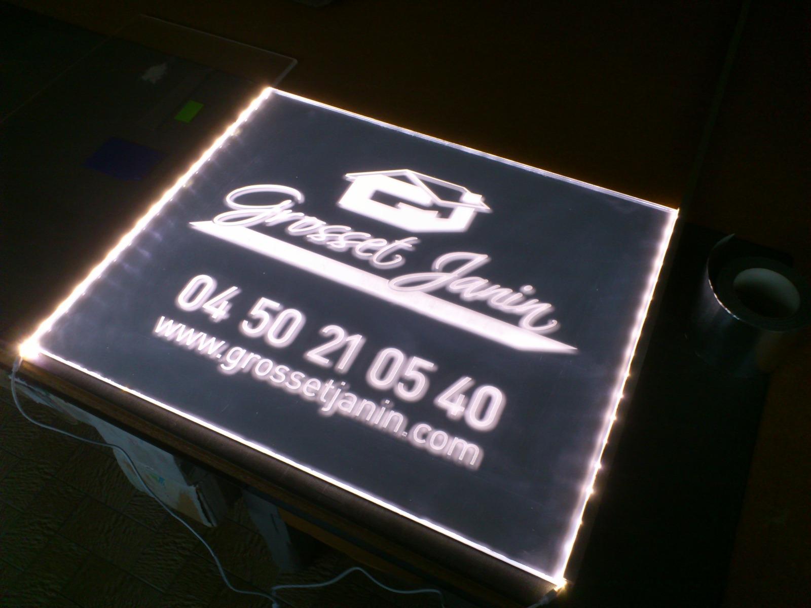 Eclairage tangentiel