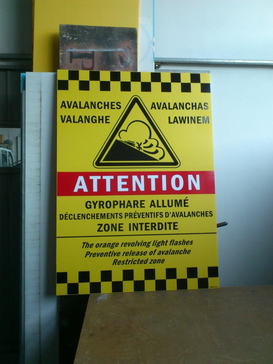 Signalisation de danger