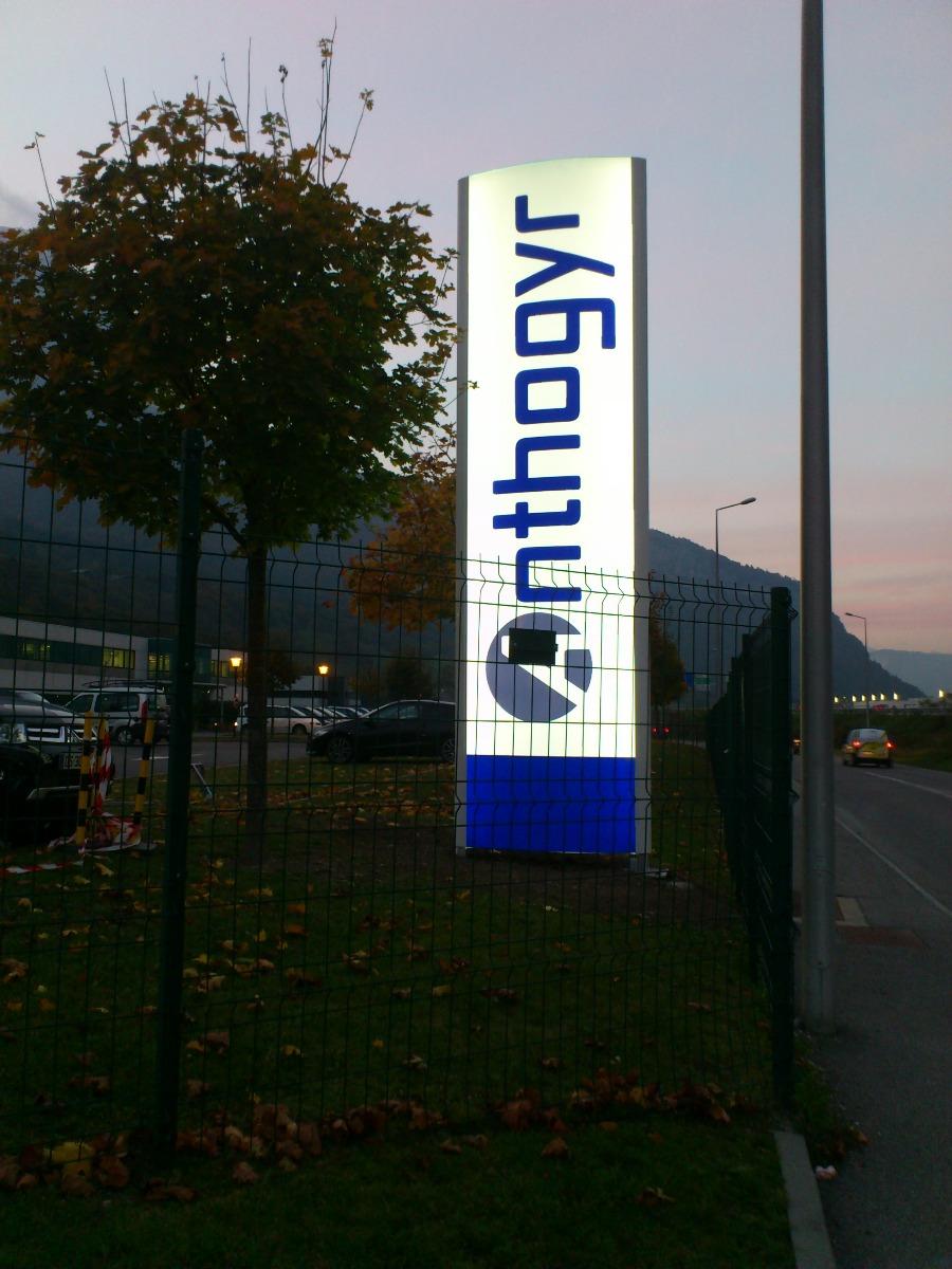 Totem éclairage LED Sallanches