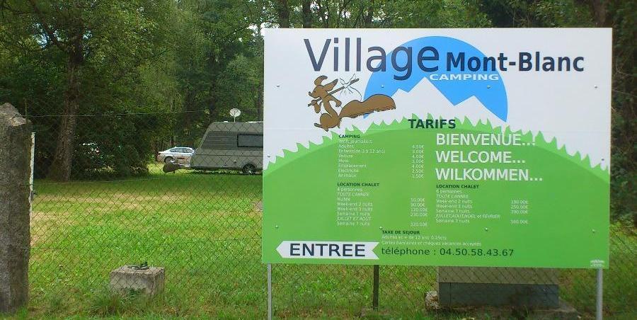 Panneau portatif simple face