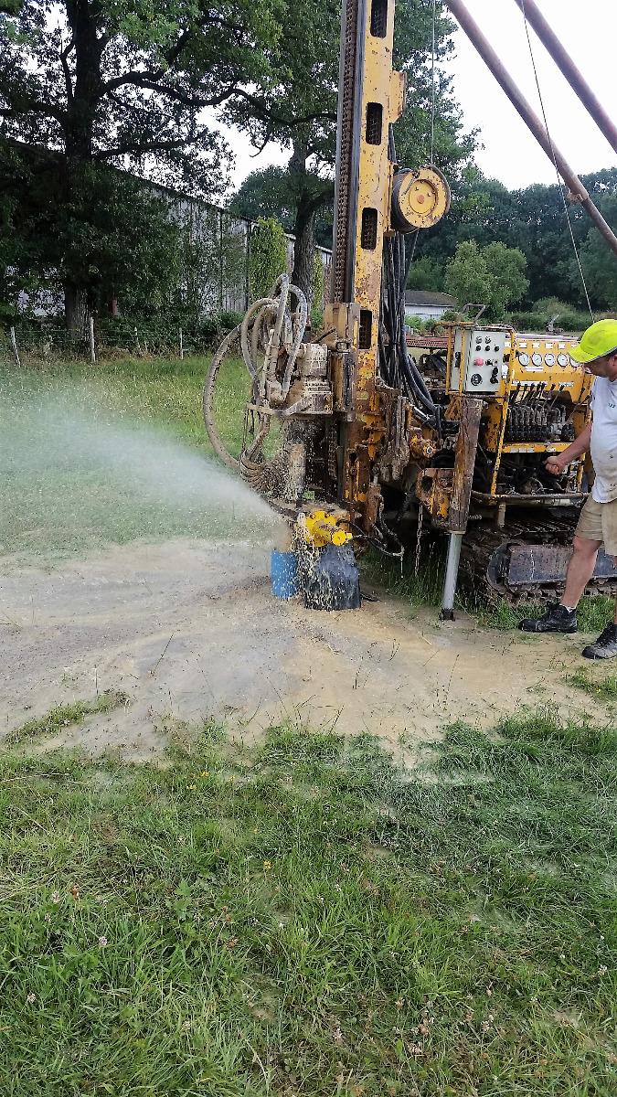 Travaux de pompes à eau
