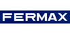 Logotipo de FERMAX en letras blancas sobre fondo azul.