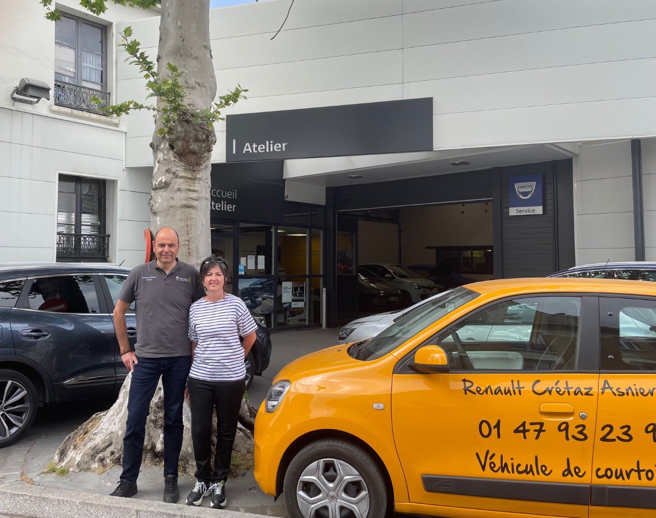 Galerie photo Garage Renault CRETAZ AsnièressurSeine