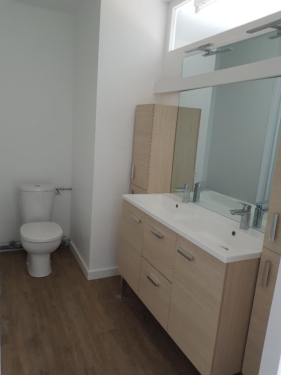 Meuble vasque avec colonne