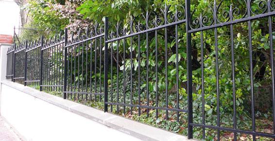 Grille en serrurerie