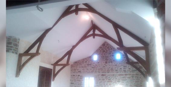 Dalibard Emmanuel à Quimper - Travail avec vieux bois